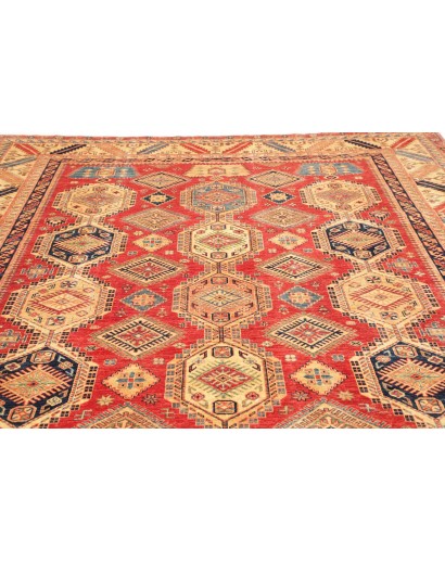 Tappeto Kazak Fine Pakistan arancione 267x362