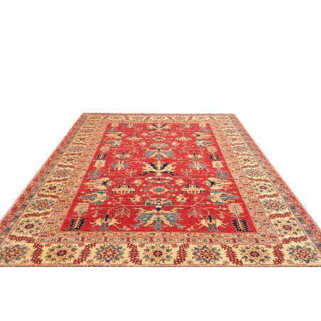 Tappeto Kazak Fine Pakistan marrone grigio 251x303