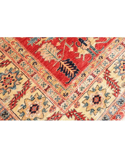 Tappeto Kazak Fine Pakistan marrone grigio 251x303