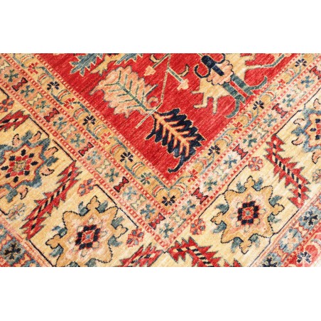 Tappeto Kazak Fine Pakistan marrone grigio 251x303