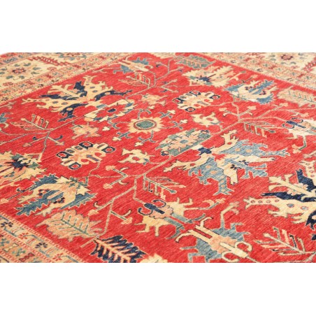 Tappeto Kazak Fine Pakistan marrone grigio 251x303