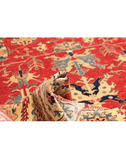 Tappeto Kazak Fine Pakistan marrone grigio 251x303