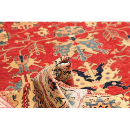 Tappeto Kazak Fine Pakistan marrone grigio 251x303