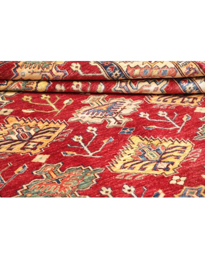 Tappeto Kazak Fine Pakistan marrone grigio 154x389