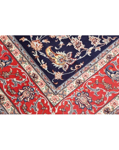 Tappeto Isfahan Persia grigio marrone 157x232