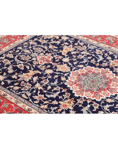 Tappeto Isfahan Persia grigio marrone 157x232