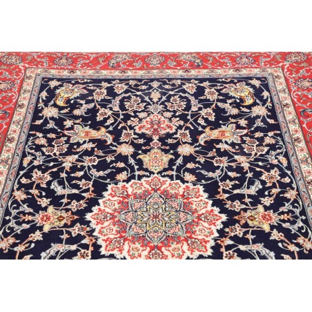 Tappeto Isfahan Persia grigio marrone 157x232