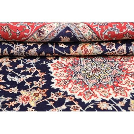 Tappeto Isfahan Persia grigio marrone 157x232