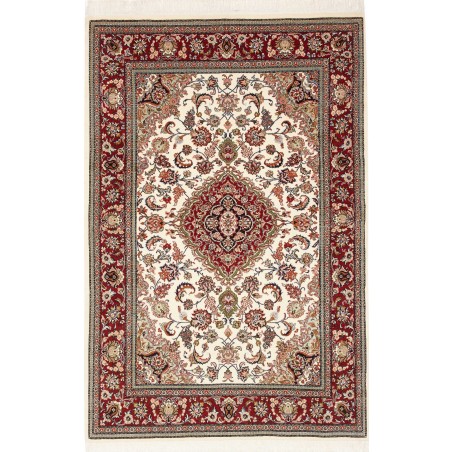 Tappeto Ilaam Persia bianco marrone 106x158