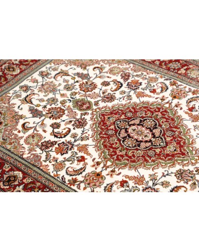 Tappeto Ilaam Persia bianco marrone 106x158