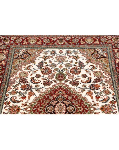 Tappeto Ilaam Persia bianco marrone 106x158