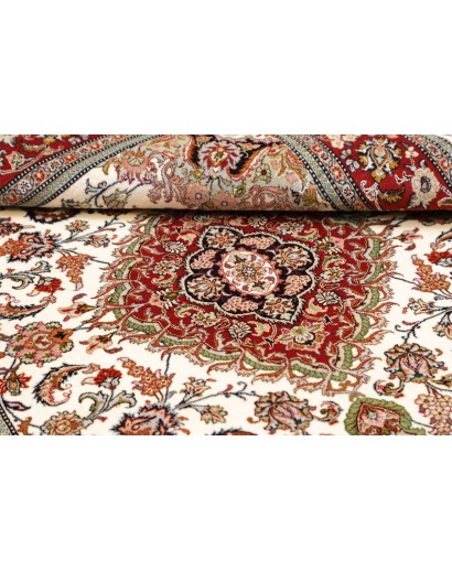 Tappeto Ilaam Persia bianco marrone 106x158