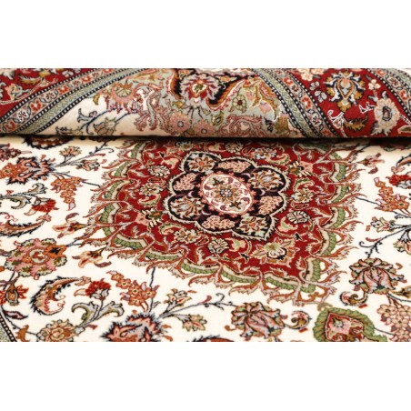 Tappeto Ilaam Persia bianco marrone 106x158