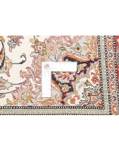Tappeto Ilaam Persia bianco marrone 106x158
