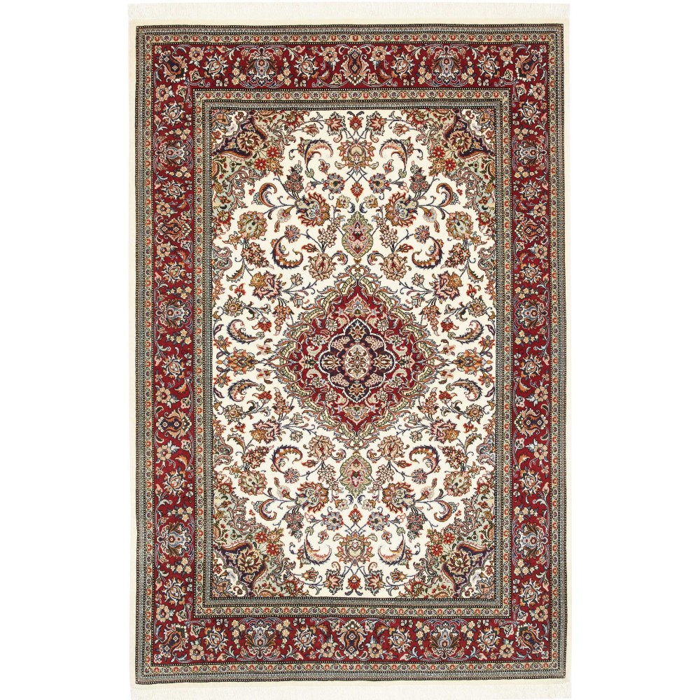 Tappeto Ilaam Persia bianco grigio 106x162