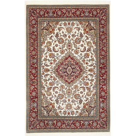 Tappeto Ilaam Persia bianco grigio 106x162