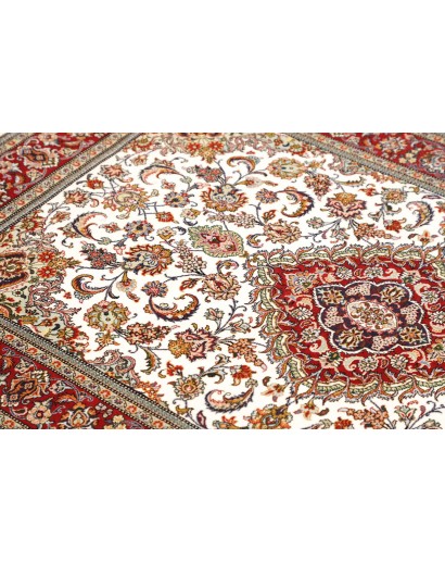 Tappeto Ilaam Persia bianco grigio 106x162