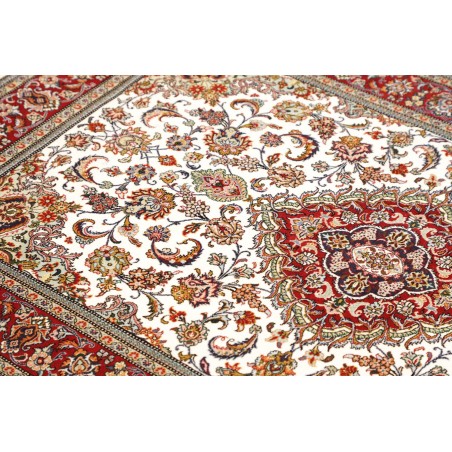 Tappeto Ilaam Persia bianco grigio 106x162