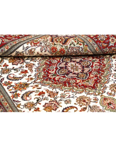 Tappeto Ilaam Persia bianco grigio 106x162