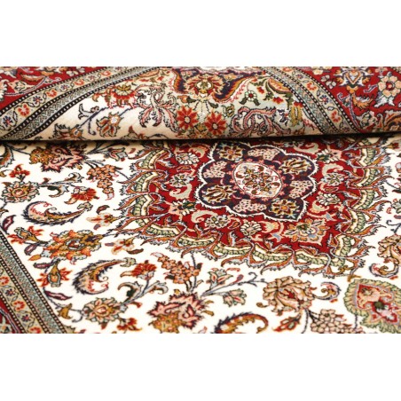 Tappeto Ilaam Persia bianco grigio 106x162