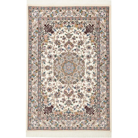 Tappeto Nain 9La Persia bianco marrone 100x148