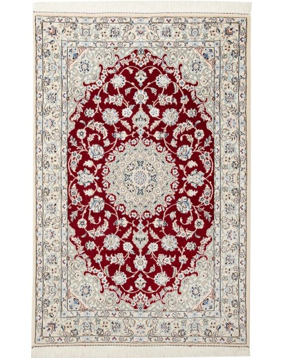Tappeto Nain 9La Persia bianco marrone 100x152