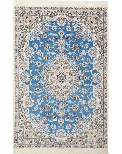 Tappeto Nain 9La Persia azzurro blu 102x155