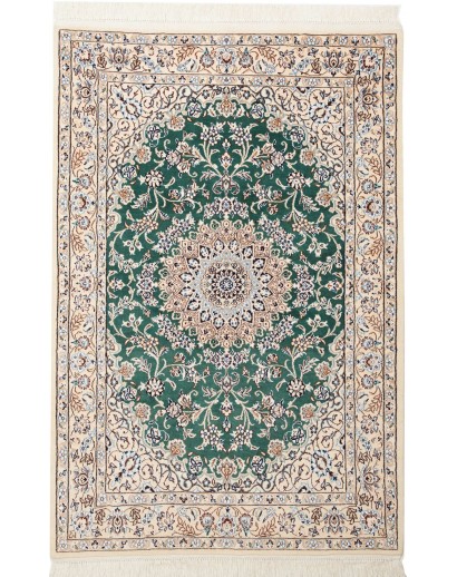 Tappeto Nain 9La Persia bianco grigio 105x154