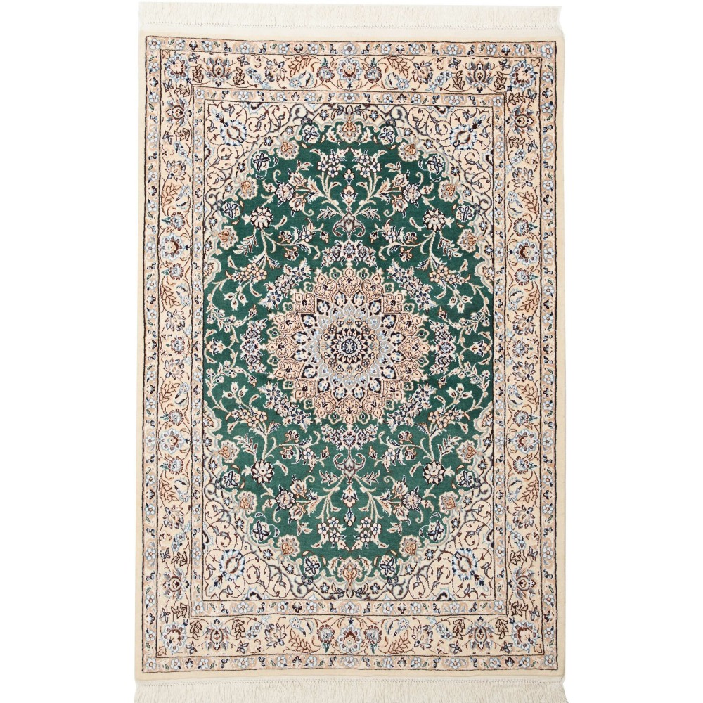 Tappeto Nain 9La Persia bianco grigio 105x154