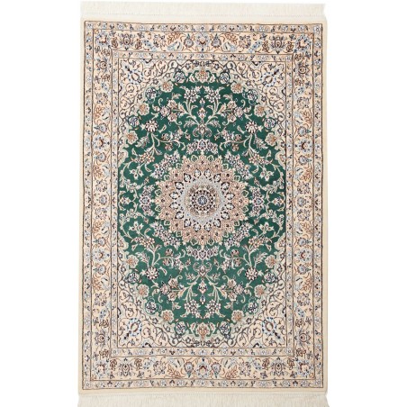 Tappeto Nain 9La Persia bianco grigio 105x154