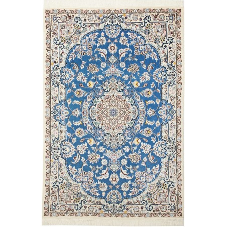 Tappeto Nain 9La Persia blu 104x157