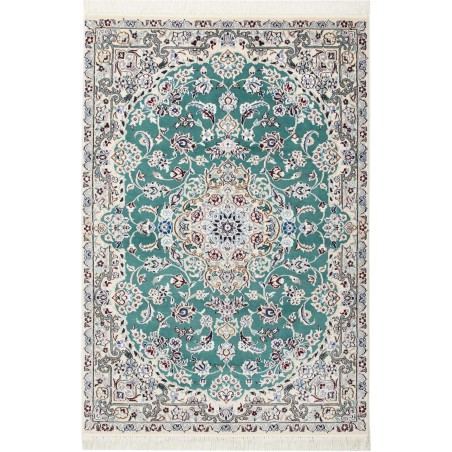 Tappeto Nain 9La Persia bianco grigio 102x151