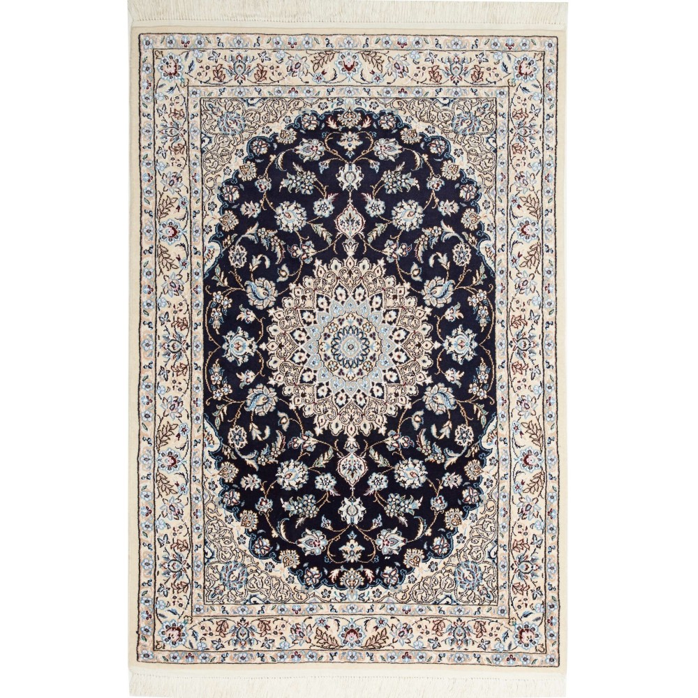 Tappeto Nain 9La Persia grigio 103x151 Tappeto Nain 9La Persia grigio 103x151
