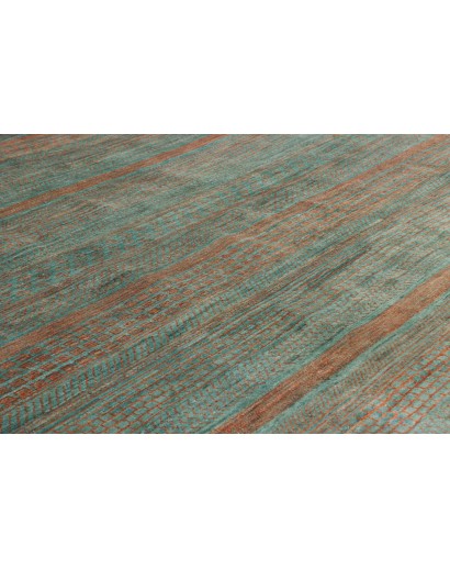 Tappeto Royal Gabbeh Pakistan azzurro marrone 246x314