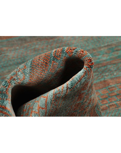 Tappeto Royal Gabbeh Pakistan azzurro marrone 246x314