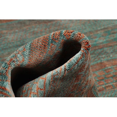Tappeto Royal Gabbeh Pakistan azzurro marrone 246x314
