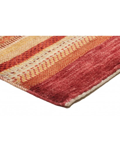 Tappeto Royal Gabbeh Pakistan arancione rosso 77x246