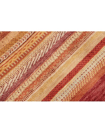 Tappeto Royal Gabbeh Pakistan arancione rosso 77x246