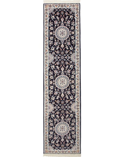 Tappeto Nain 9La Persia beige bianco 70x288