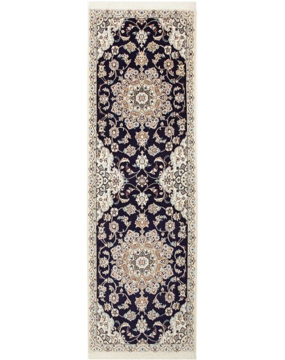 Tappeto Nain 9La Persia beige verde 68x224
