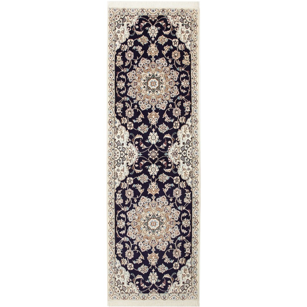 Tappeto Nain 9La Persia beige verde 68x224 Tappeto Nain 9La Persia beige verde 68x224