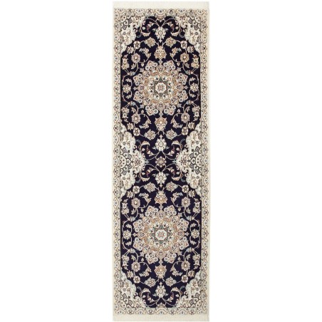 Tappeto Nain 9La Persia beige verde 68x224