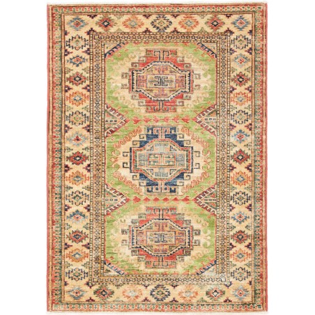 Tappeto Kazak Fine Pakistan marrone verde 83x115