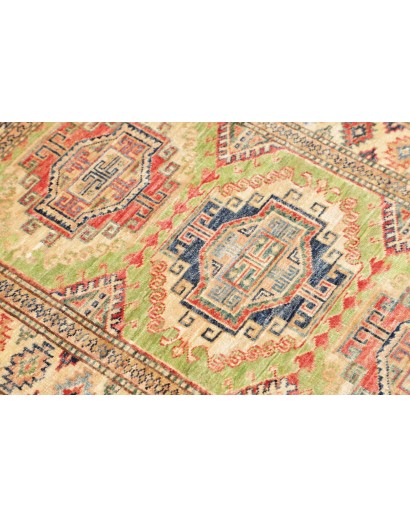 Tappeto Kazak Fine Pakistan marrone verde 83x115