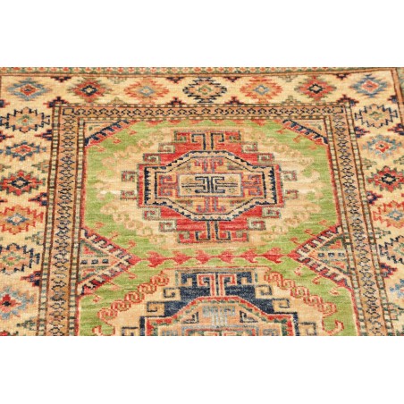 Tappeto Kazak Fine Pakistan marrone verde 83x115