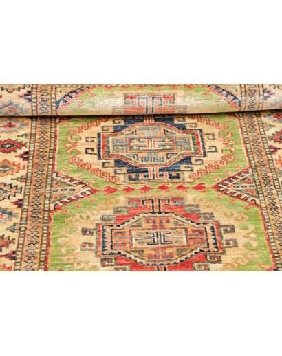 Tappeto Kazak Fine Pakistan marrone verde 83x115