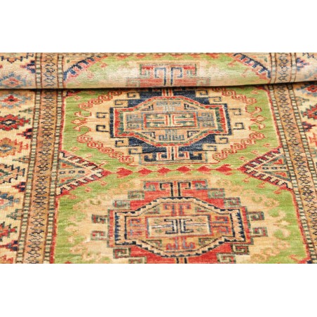 Tappeto Kazak Fine Pakistan marrone verde 83x115