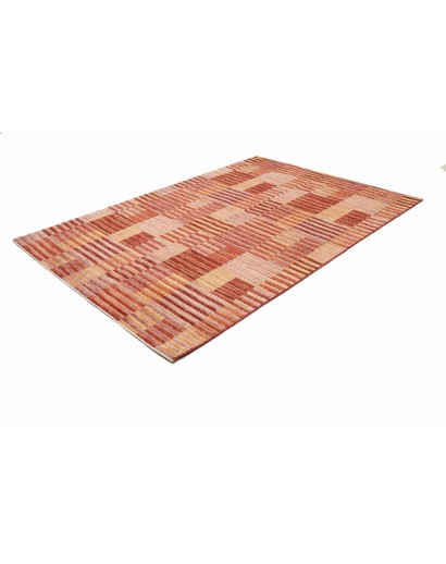 Tappeto Barjesta Pakistan arancione giallo 170x244