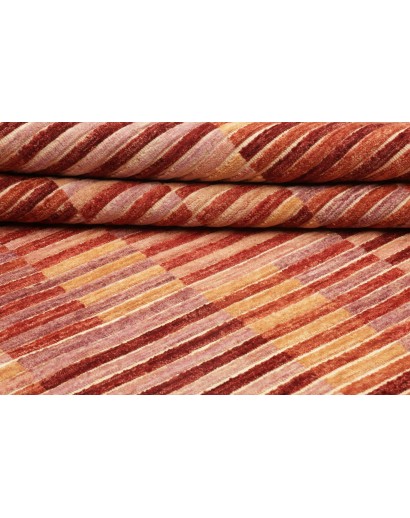 Tappeto Barjesta Pakistan arancione giallo 170x244