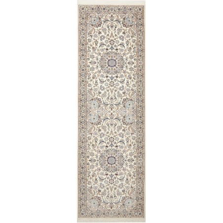 Tappeto Nain 9La Persia bianco 101x323